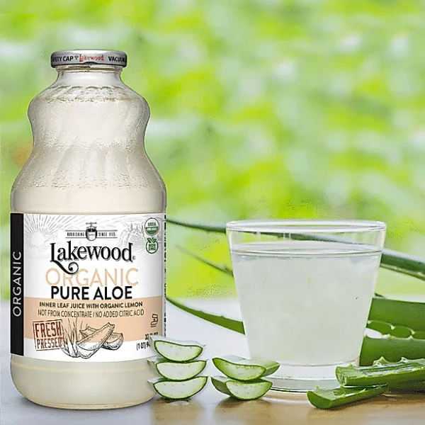 my-11134201-820lg-ms00o879r8cg41.webp Lakewood Organic PURE Aloe 32oz 946ml Fresh Pressed Juice