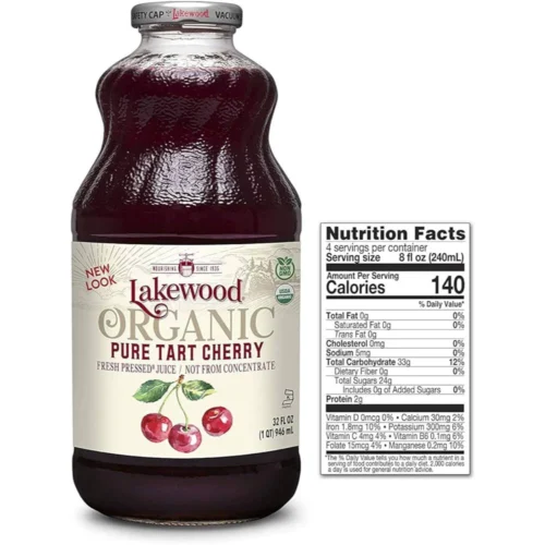 Lakewood Organic PURE Tart Cherry 946ml   Ceri Tart Ceri Masam