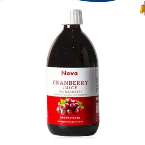 my-11134207-7rasl-majujomivfl696.webp Nova Cranberry Juice 480ml Unsweetened No Sugar Jus Kranberi Urinary Tract Infection UTI Antioxidant KENCING TAK LAWAS