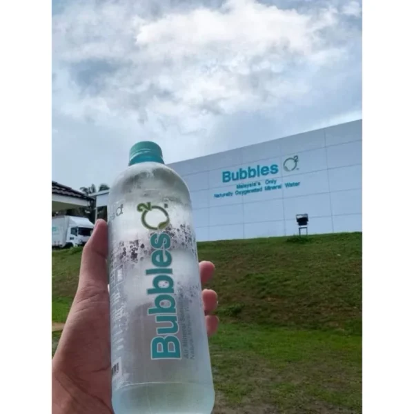 Bubbles o2 mineral water with high oxygen