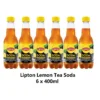 my-11134207-820l8-mipfc39k4wzm7f.webp Lipton Ice Lemon Soda Lemon Tea Flavour No Sugar 6 x 400ml