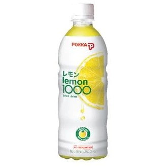 Pokka Lemon 1000mg  Vitamin C  Juice Drink Bottle 500ml