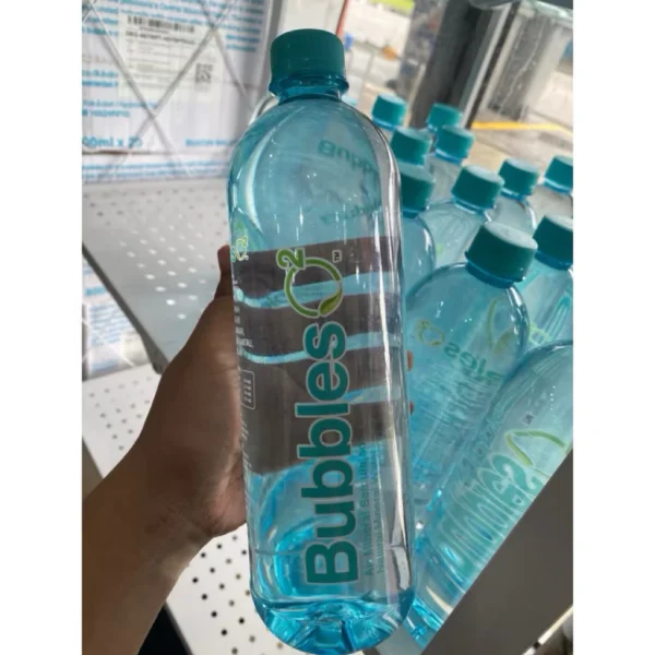 Bubbles o2 mineral water with high oxygen
