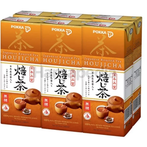 my-11134207-820le-mjl1a219mmfac5.webp Pokka Japanese Roasted Tea Teh Houjicha 6 x 250ml