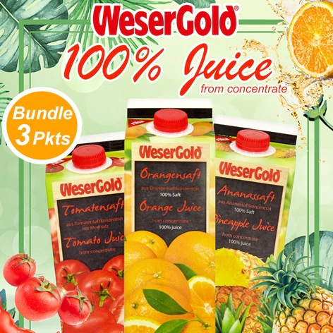 WeserGold Cranberry Juice Drink 1 Liter
