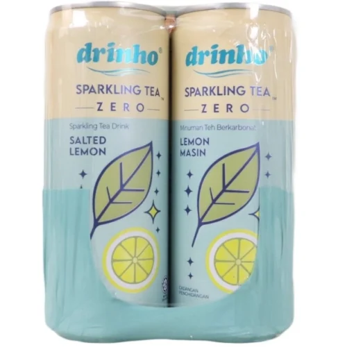 my-11134207-820le-mqpvqqmmb7db3e.webp Drinho Salted Lemon Sparkling Tea Zero Sugar 4 x 320ml