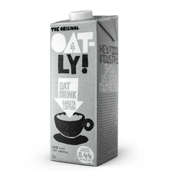 my-11134207-820lf-mi04m7ox8dmscf.webp Oatly Original Oat Drink Milk Barista Edition No Gluten and Pure Vegan Milk 8 x 1 Liter