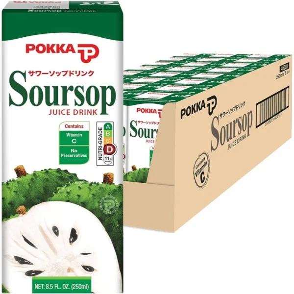 my-11134207-820li-mjmc6vik92br2b.webp Pokka Soursop Juice Drink 24 x 250ml