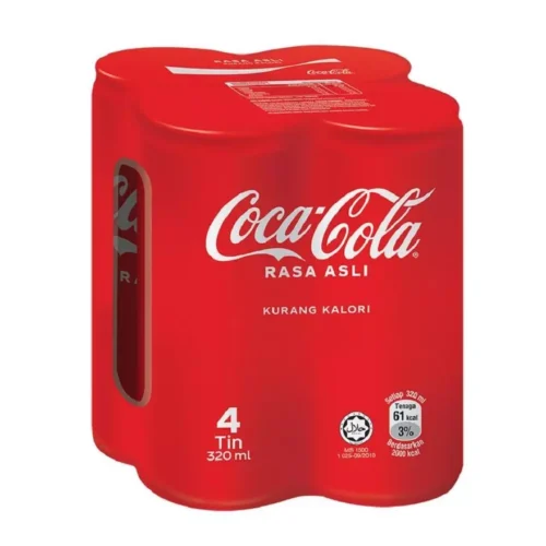 COCA COLA Rasa Asli Can 4x320ml