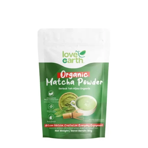 sg-11134201-825b8-ms14cnc0nqx154.webp LOVE EARTH Organic Matcha Powder 80g
